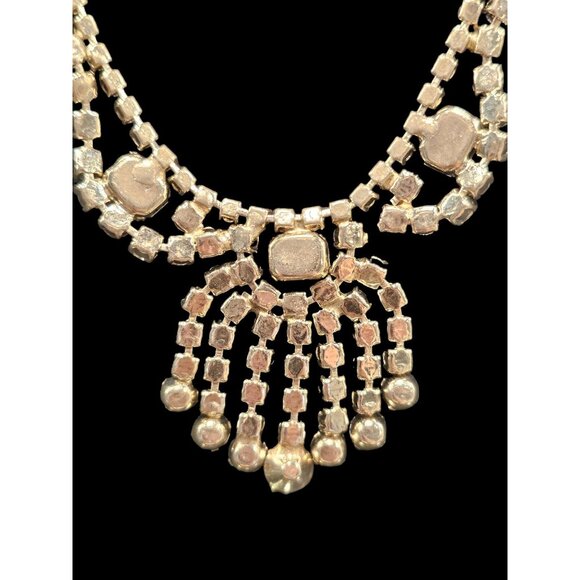 Vintage Paste Crystal Necklace - Picture 5 of 7